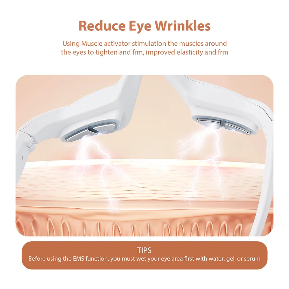Eye Massager 3D Eyes Relax Massager Fatigue Relief Lighten Dark Circles