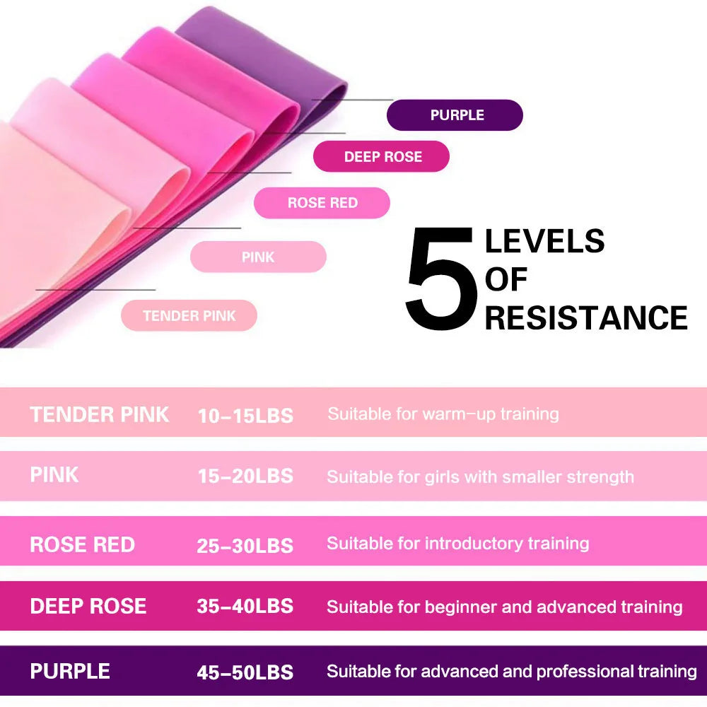 Resistance Stretch Bands for Booty and Legs