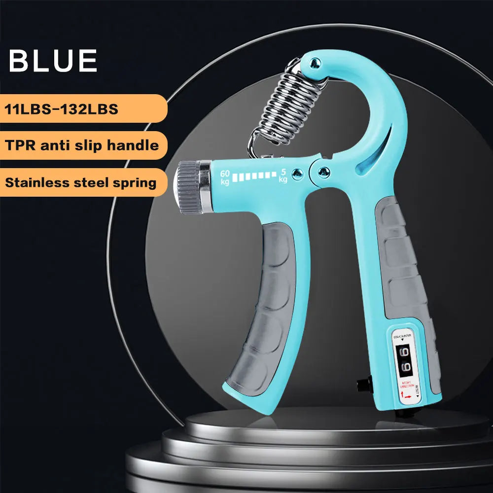 Hand Grip Strengthener – Adjustable Resistance Grip Trainer for Strength
