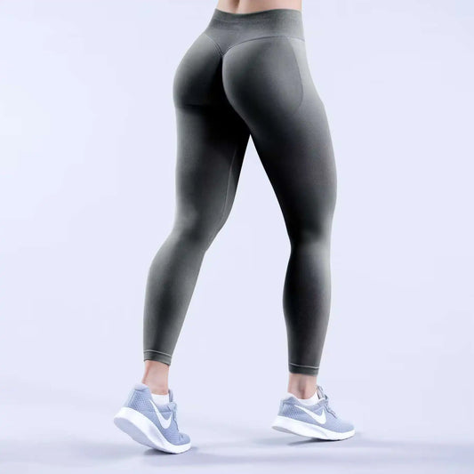NCLAGEN Gym Seamless Leggings with Scrunch Butt Fitness Running