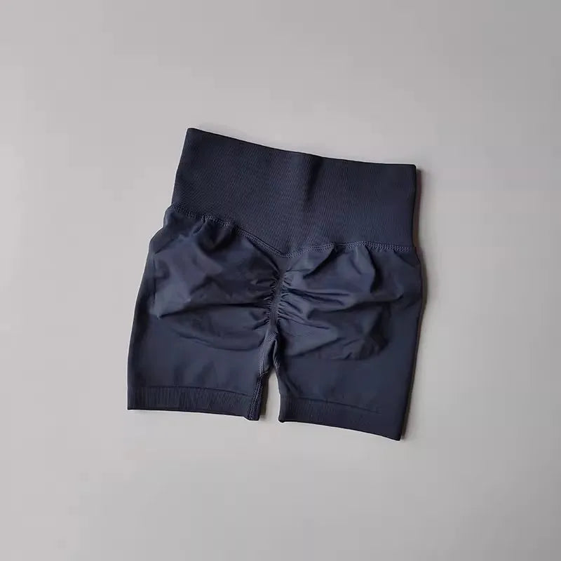 High-Waist Women's Gym Workout Shorts