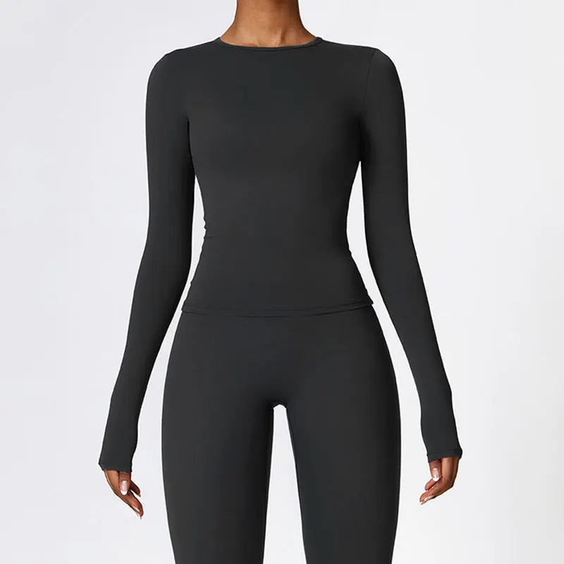 Long Sleeve Winter Gym Set