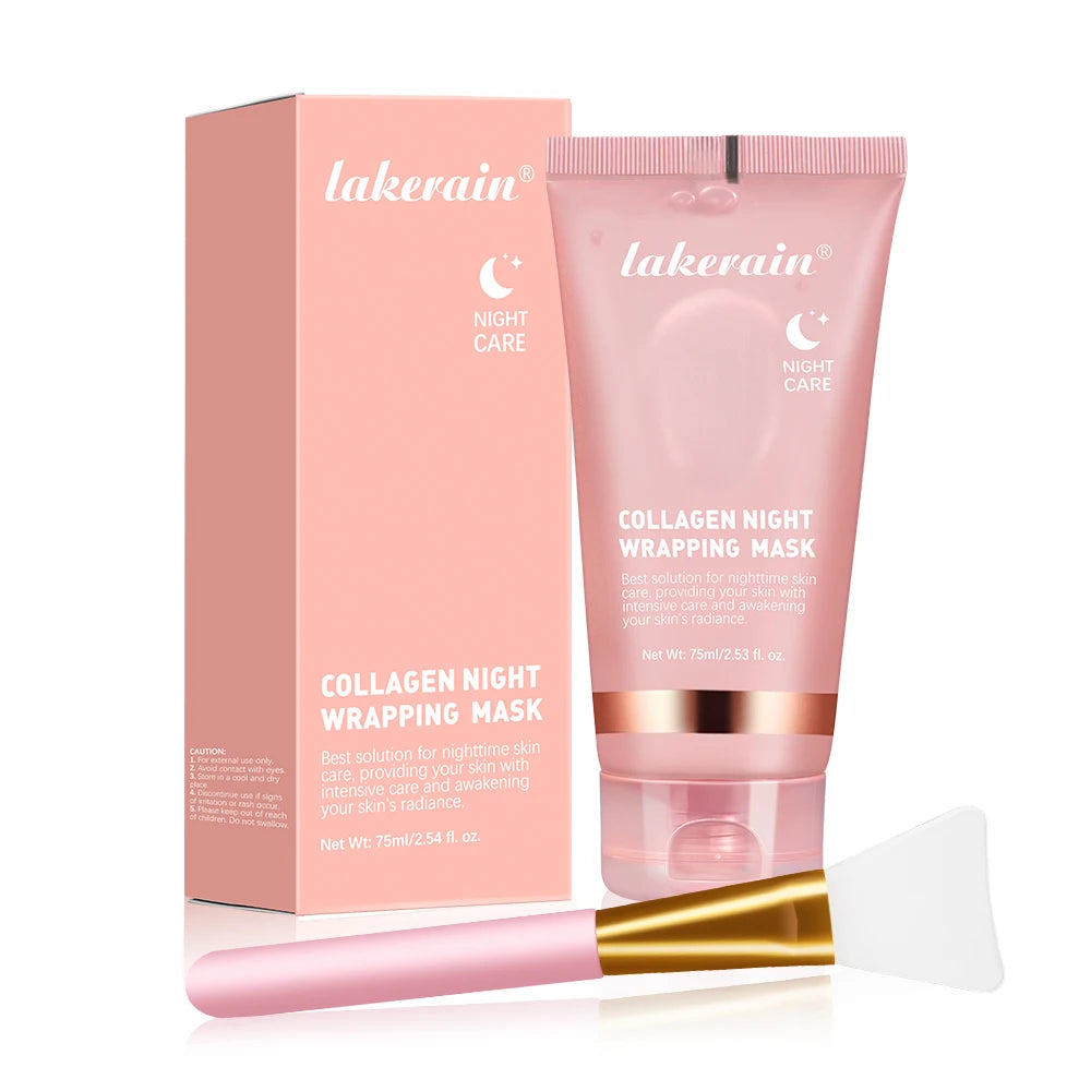 Brightening Collagen Rejuvenation Korean Mask and Brush Set