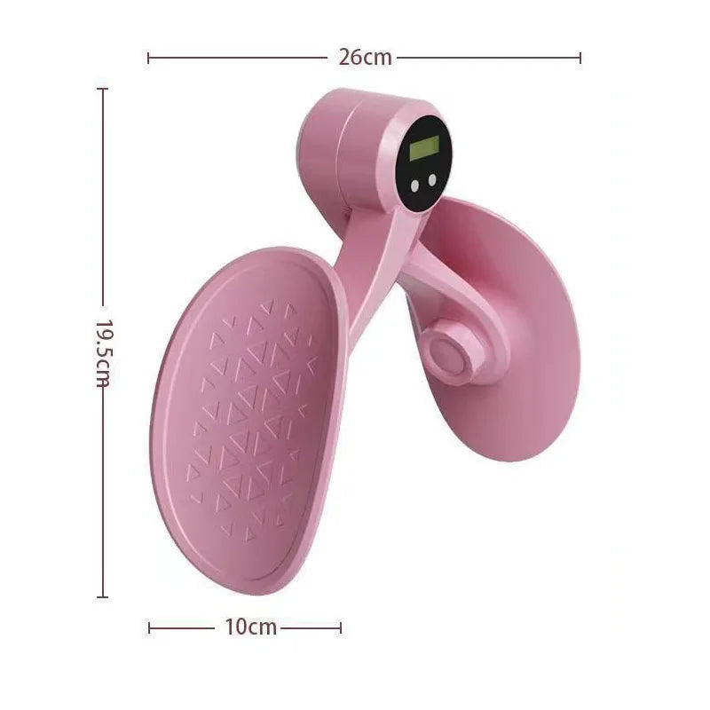 Adjustable Pelvic Floor Muscle Trainer With Counter Thigh Master Device