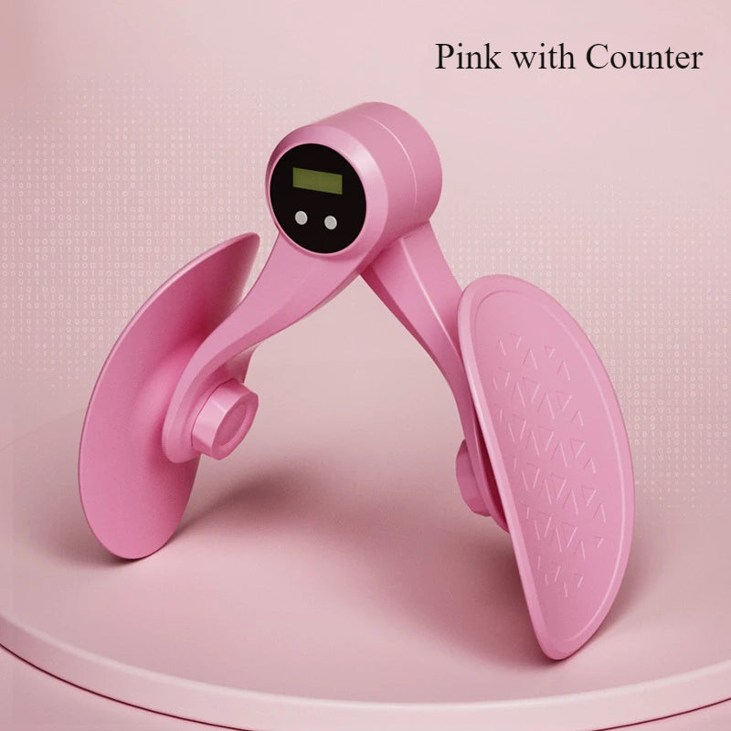 Adjustable Pelvic Floor Muscle Trainer With Counter Thigh Master Device
