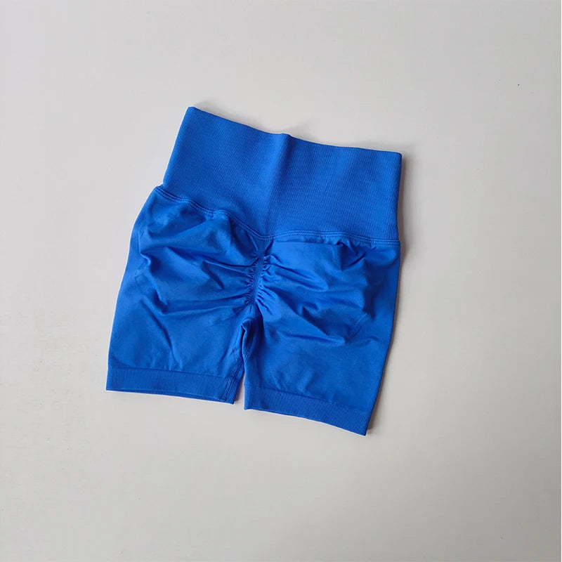 High-Waist Women's Gym Workout Shorts