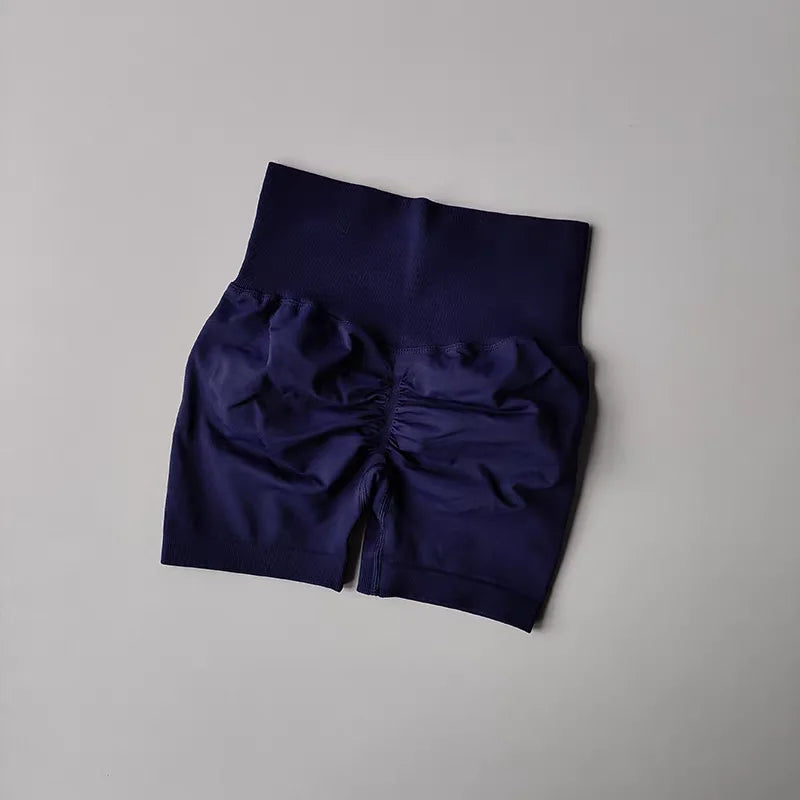 High-Waist Women's Gym Workout Shorts