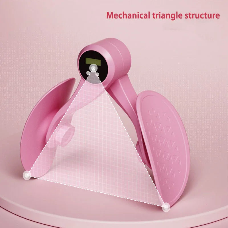 Adjustable Pelvic Floor Muscle Trainer With Counter Thigh Master Device