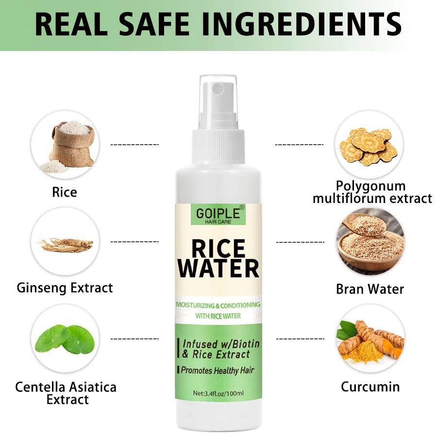 Rice Water Hair Growth Spray