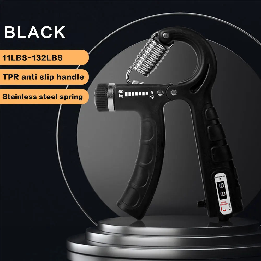Hand Grip Strengthener – Adjustable Resistance Grip Trainer for Strength