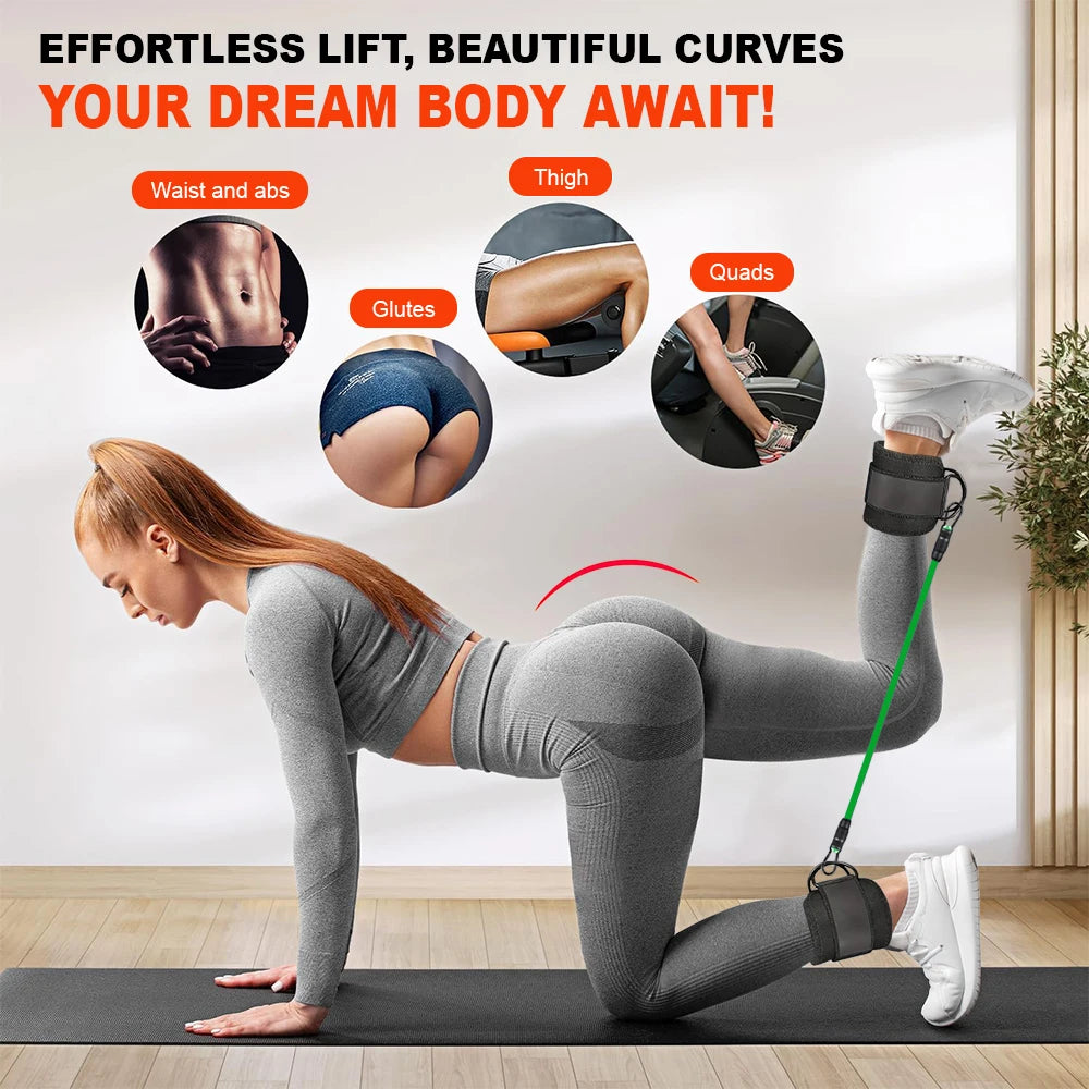 Resistance Bands for Leg and Glute Home Workouts