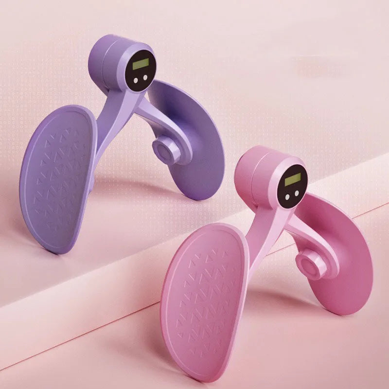 Adjustable Pelvic Floor Muscle Trainer With Counter Thigh Master Device