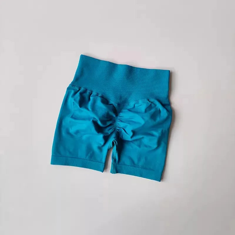 High-Waist Women's Gym Workout Shorts