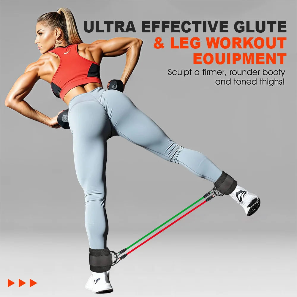 Resistance Bands for Leg and Glute Home Workouts