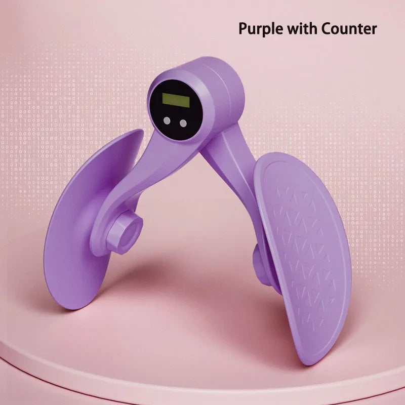 Adjustable Pelvic Floor Muscle Trainer With Counter Thigh Master Device